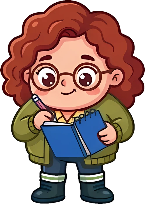Sofi escribiendo